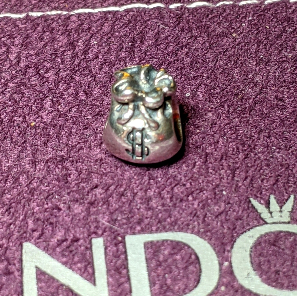 Pandora Authentic Money Bag 925 ALE